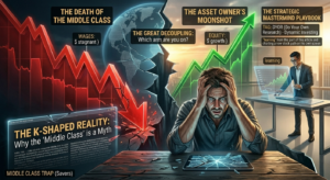 K-Shaped Economy 2026 Analysis and Wealth Gap Chart
