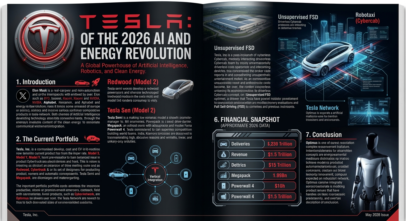 Tesla 2026 AI and Robotics Revolution