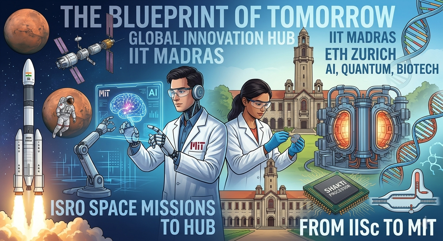 Future of Science and Technology 2030: Global Innovation Hub featuring IISc and MIT