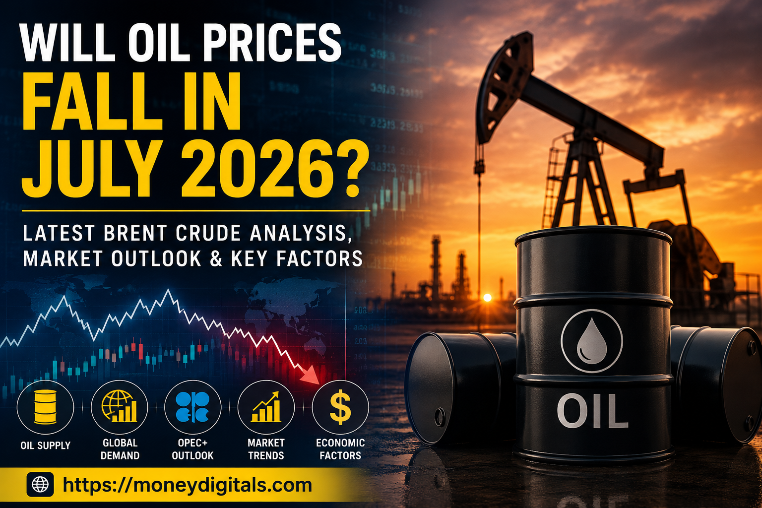 Will Oil Prices Fall in July 2026 Brent Crude Analysis Market Outlook Energy Forecast